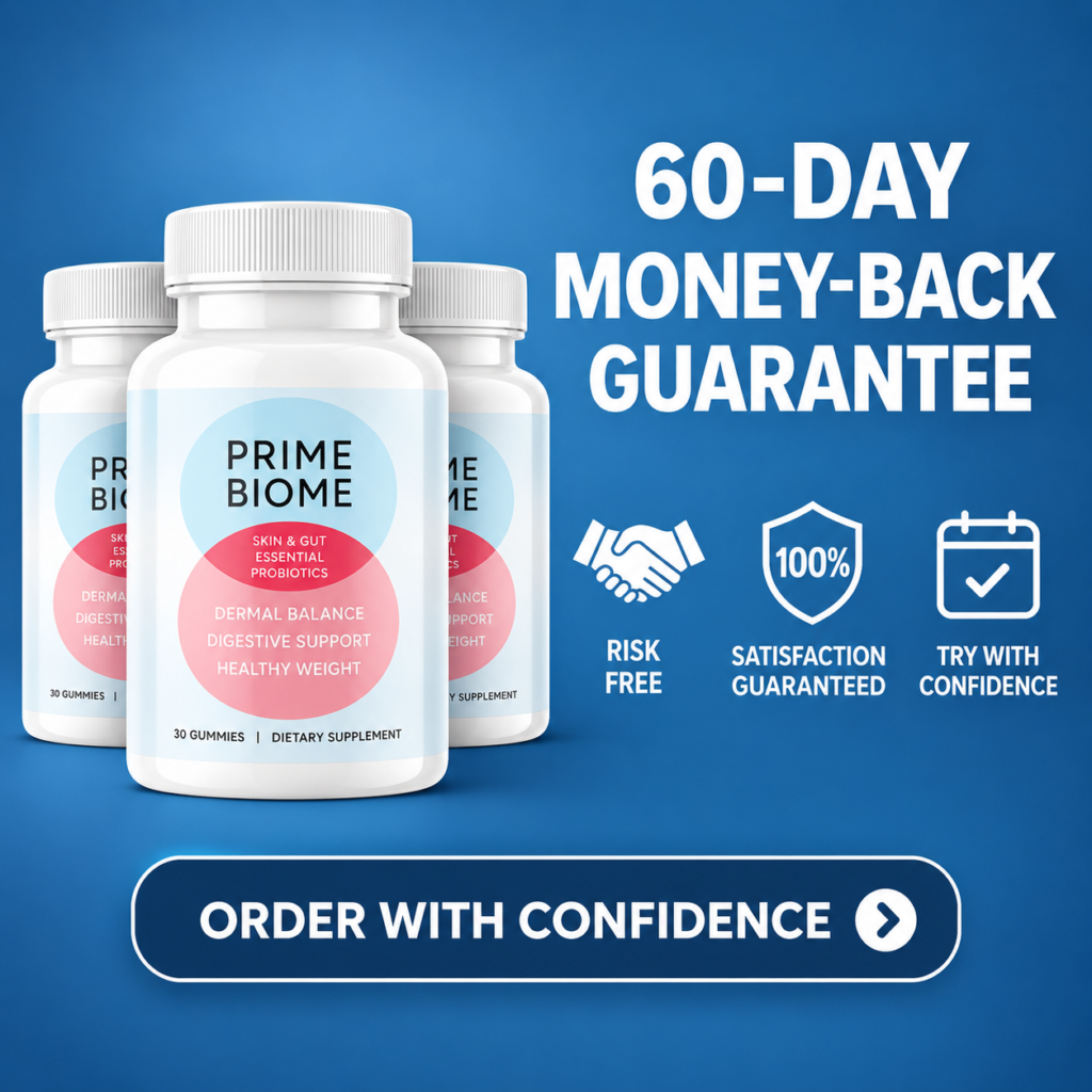 Prime Biome Money Back Guarantee